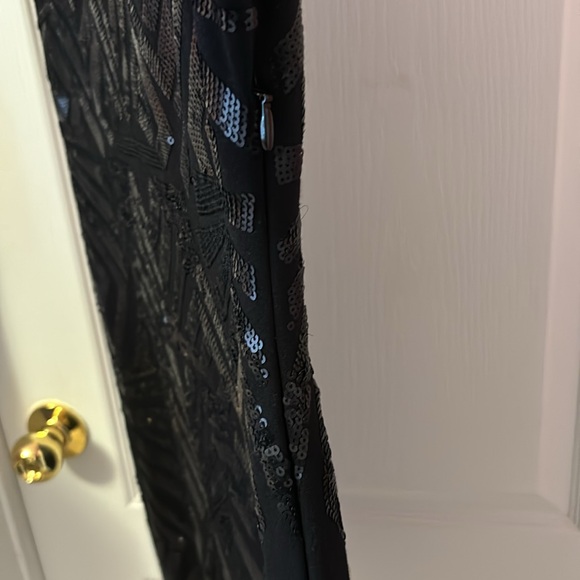 Sequin mini bcbg black dress - Picture 3 of 4